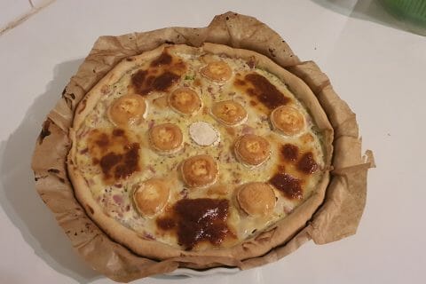 Cliquez pour zoomer ! Tarte courgette, jambon & chèvre Thermomix par oceane31