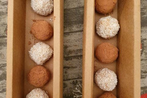 Cliquez pour zoomer ! Truffes au tiramisu Thermomix par hp4e