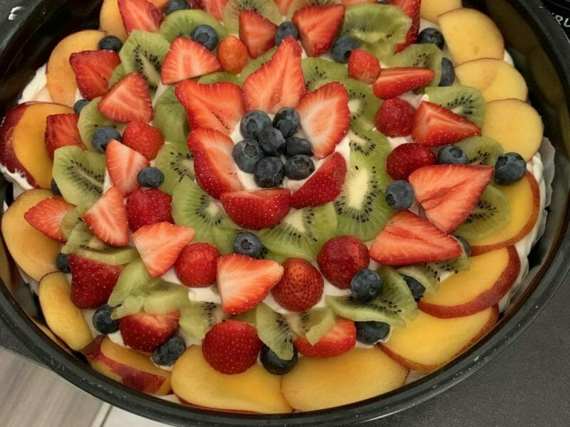 Cliquez pour zoomer ! Tarte aux fraises sans cuisson Thermomix par cams-7