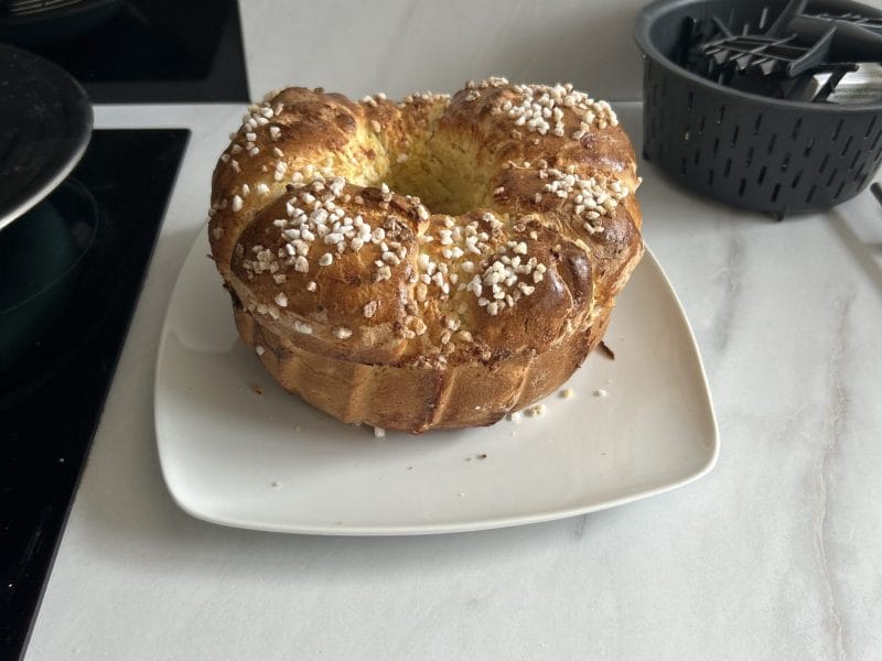 Cliquez pour zoomer ! Brioche tressée à la mie filante Thermomix par cams-7