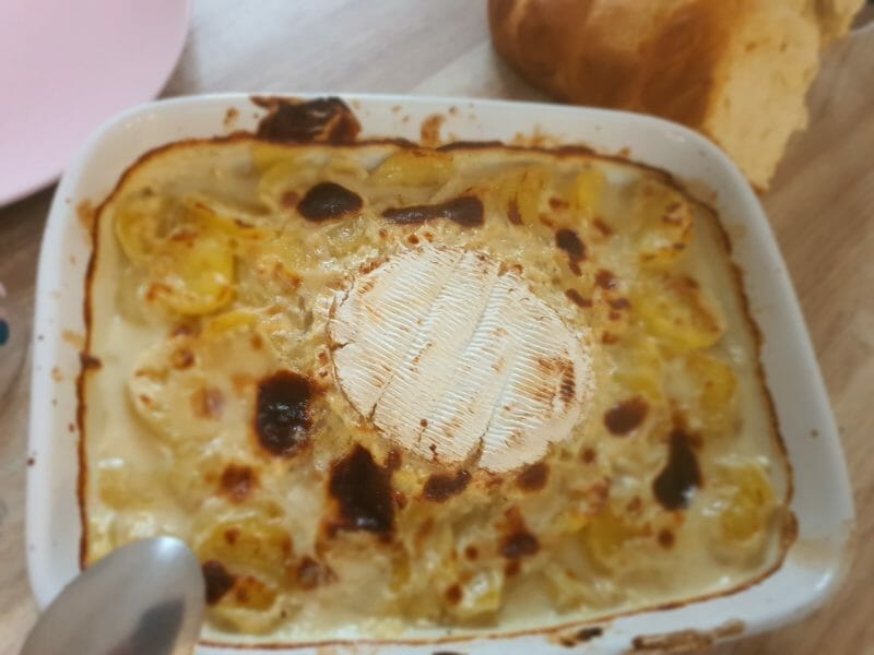 Cliquez pour zoomer ! Gratin de pommes de terre à la normande Thermomix par fran74