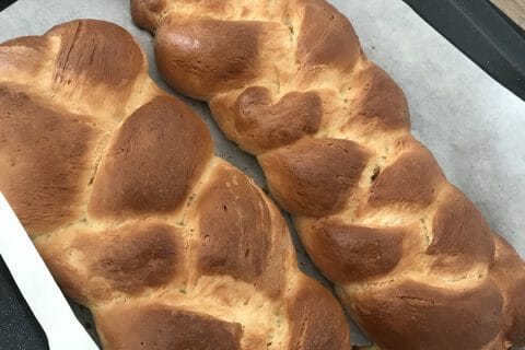 Cliquez pour zoomer ! Brioche tressée à la mie filante Thermomix par cecilemcc