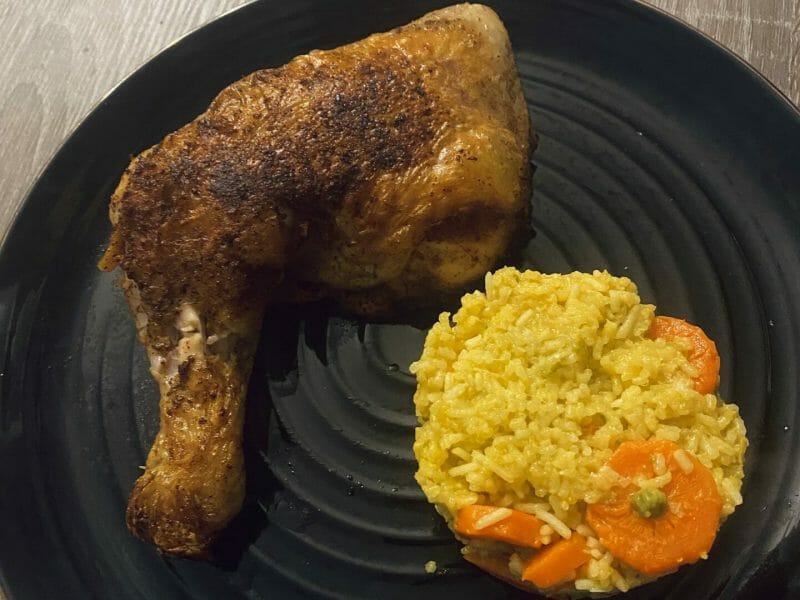 Cliquez pour zoomer ! Riz safrané aux petits légumes Thermomix par ManalK