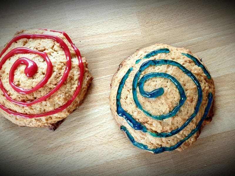 Cliquez pour zoomer ! Cookies fourrés au nutella Thermomix par Rosadys