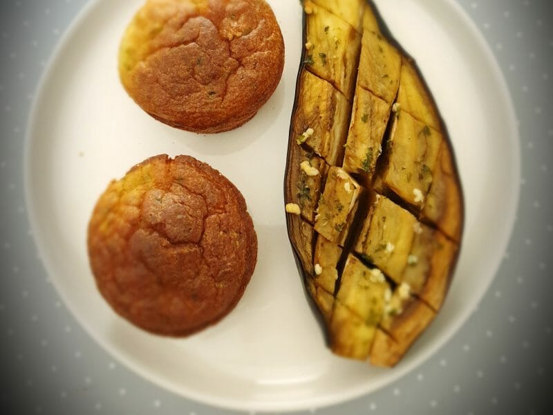 Cliquez pour zoomer ! Muffins courgettes et saumon Thermomix par Rosadys