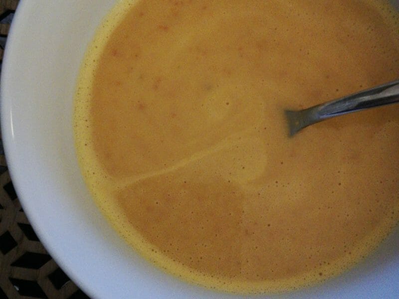 Cliquez pour zoomer ! Velouté de haricots blancs et chorizo Thermomix par capuaurelhugo