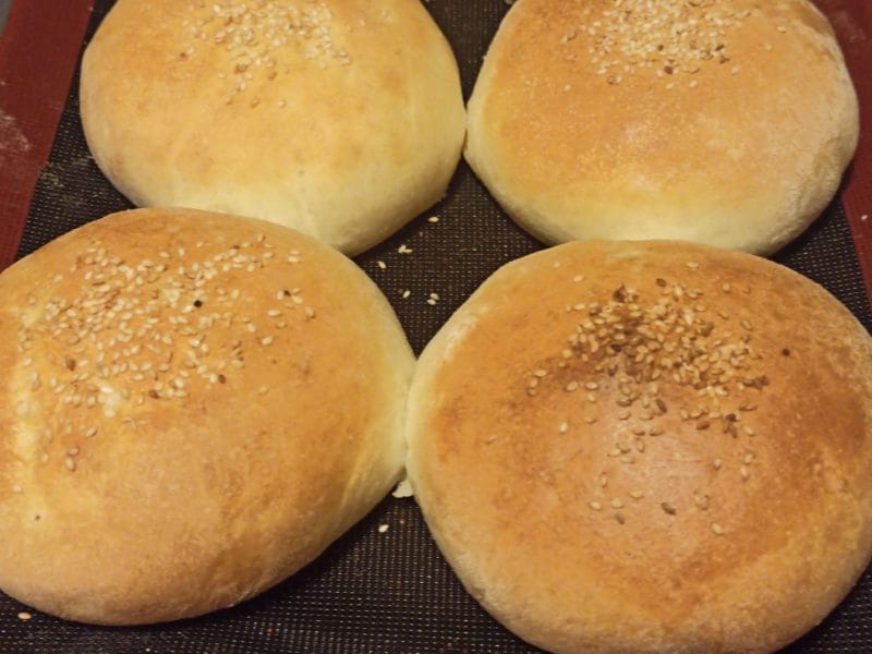 Cliquez pour zoomer ! Pains hamburger Thermomix par tomy78370