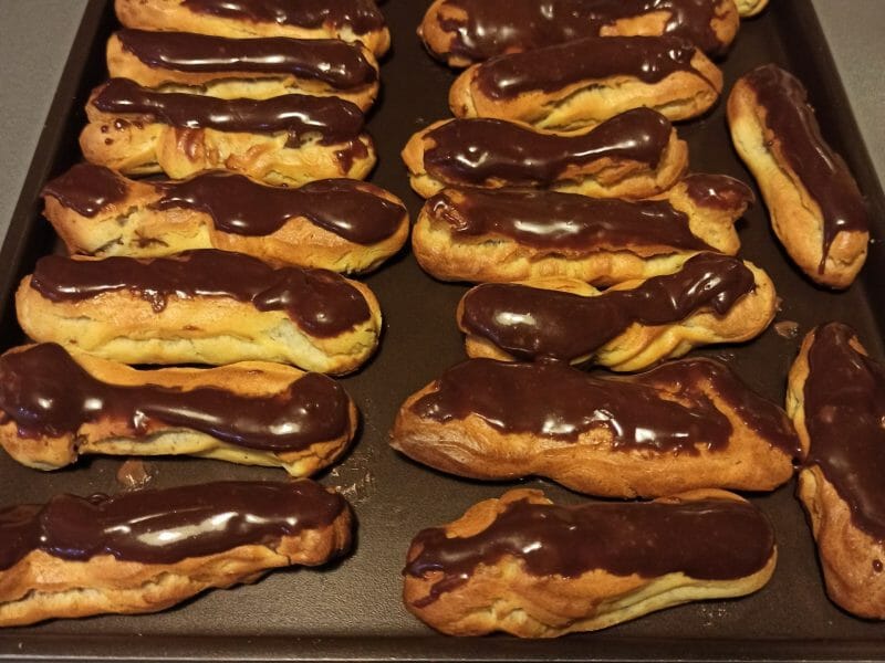 Cliquez pour zoomer ! Éclairs au chocolat Thermomix par tomy78370