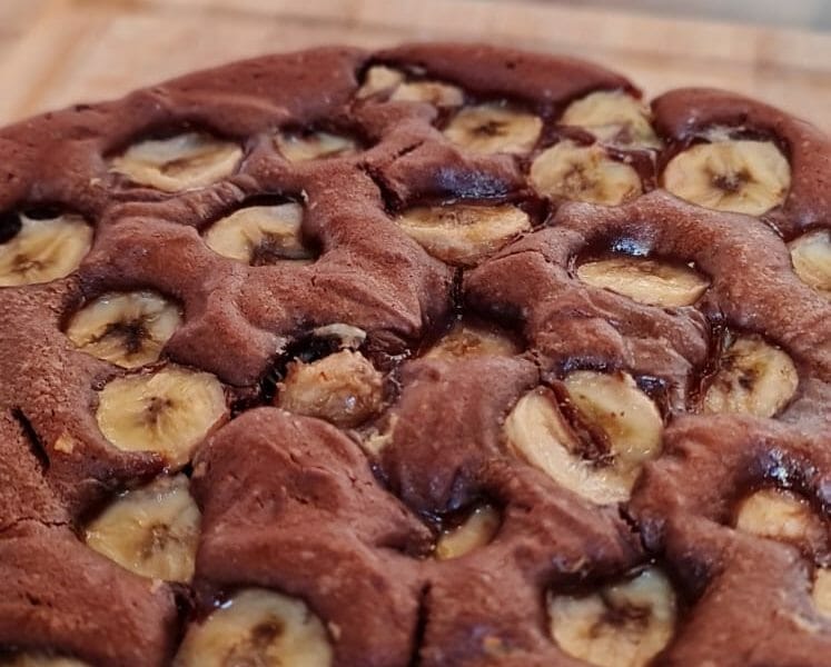 Cliquez pour zoomer ! Brownie fondant choco-banane Thermomix par jennyandrea