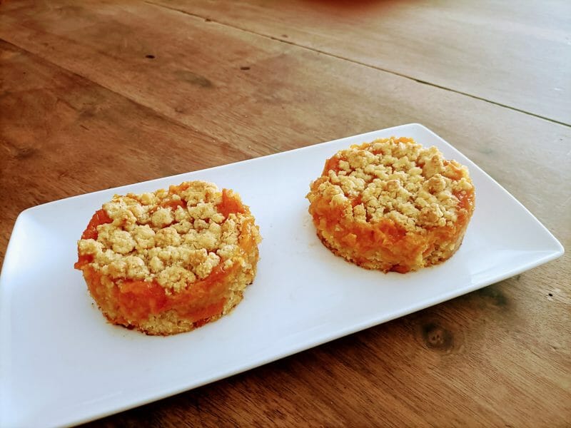 Cliquez pour zoomer ! Crumble aux abricots Thermomix par domitou38