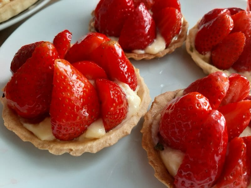 Tarte aux fraises Thermomix par mimms