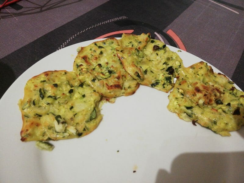 Cliquez pour zoomer ! Paillassons de courgettes Thermomix par Anaïs