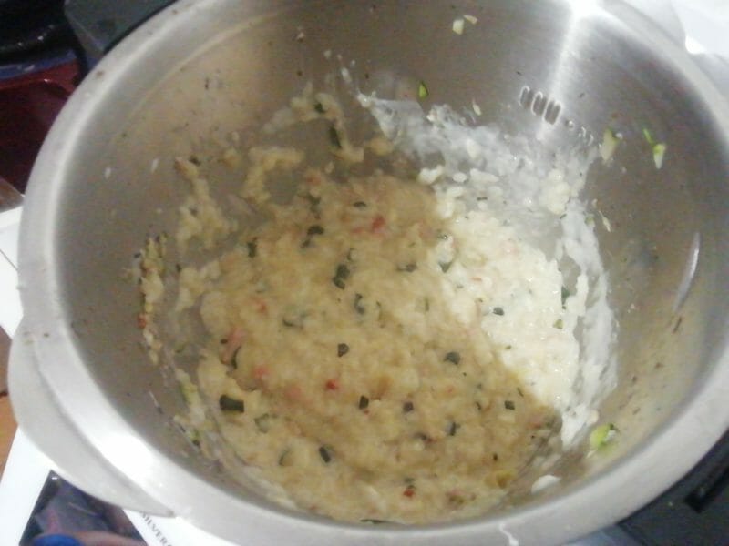 Cliquez pour zoomer ! Risotto champignons et courgettes Thermomix par Anaïs