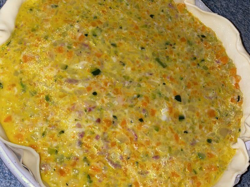 Cliquez pour zoomer ! Tarte courgettes et carottes Thermomix par stephan81660