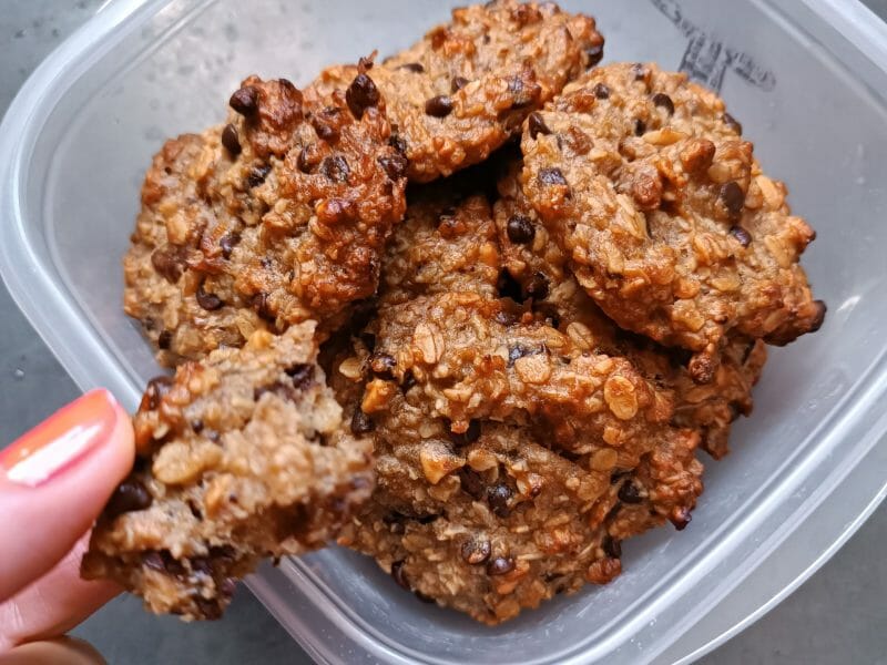 Cliquez pour zoomer ! Biscuits avoine, banane et chocolat Thermomix par sandraruben