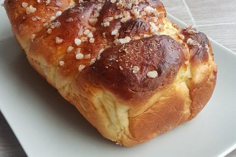 Cliquez pour zoomer ! Brioche tressée à la mie filante Thermomix par mary_67