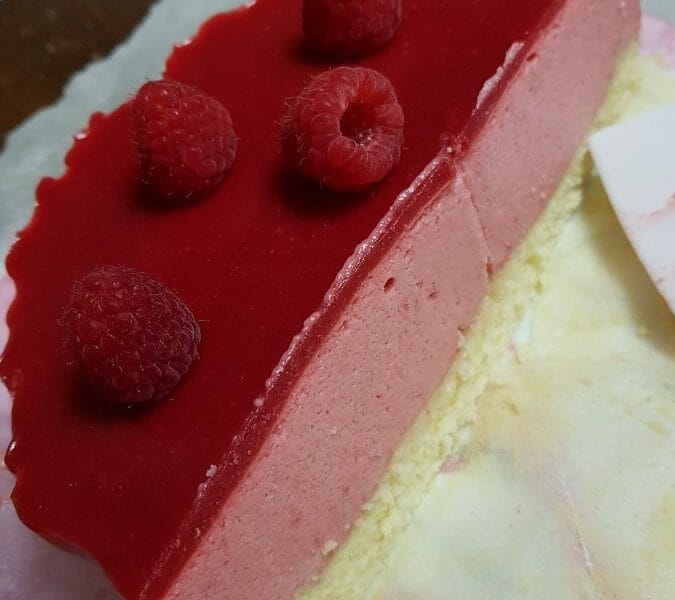 Cliquez pour zoomer ! Bavarois aux framboises Thermomix par Phephel