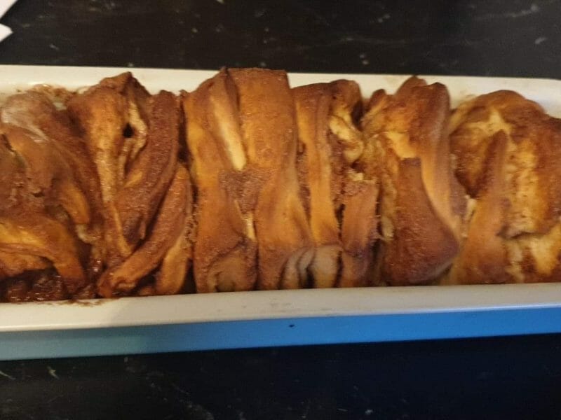 Cliquez pour zoomer ! Brioche à effeuiller à la cannelle Thermomix par claudie_3