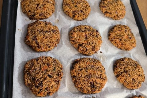 Cliquez pour zoomer ! Galettes de lentilles et quinoa Thermomix par sylvie_52