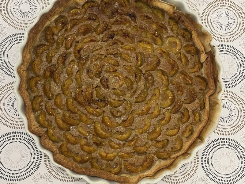 Cliquez pour zoomer ! Tarte aux mirabelles Thermomix par Elsoso