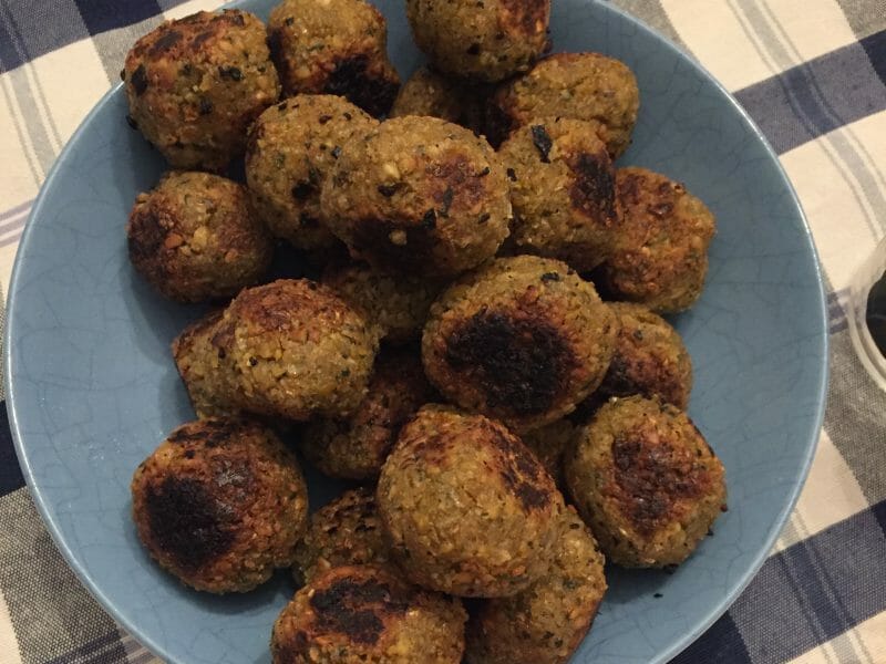 Cliquez pour zoomer ! Falafels Thermomix par Elsoso