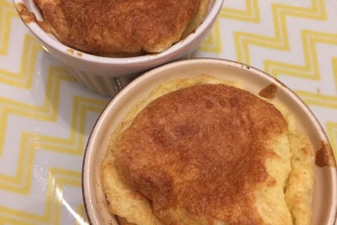 Cliquez pour zoomer ! Soufflé au camembert et calvados au Thermomix
