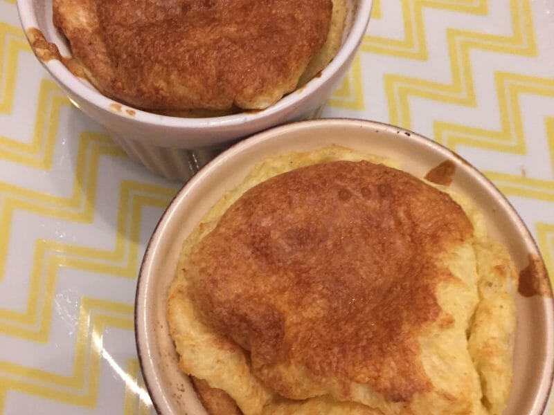 Cliquez pour zoomer ! Soufflé au camembert et calvados Thermomix par Elsoso