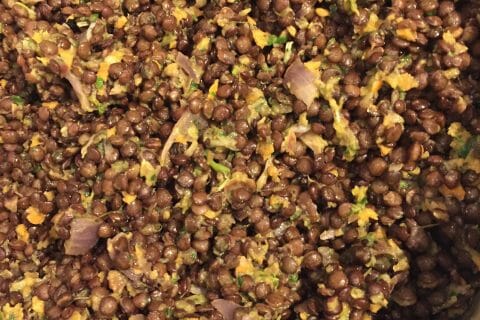 Cliquez pour zoomer ! Salade de lentilles au Thermomix