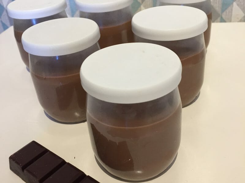 Cliquez pour zoomer ! Danette au chocolat Thermomix par Elsoso