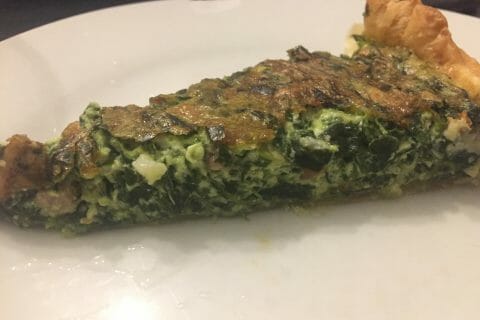 Cliquez pour zoomer ! Quiche épinards et lardons au Thermomix