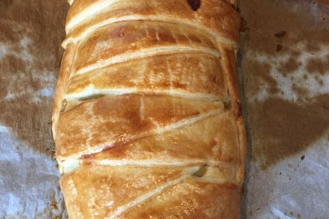 Cliquez pour zoomer ! Feuilleté saumon et poireaux au Thermomix