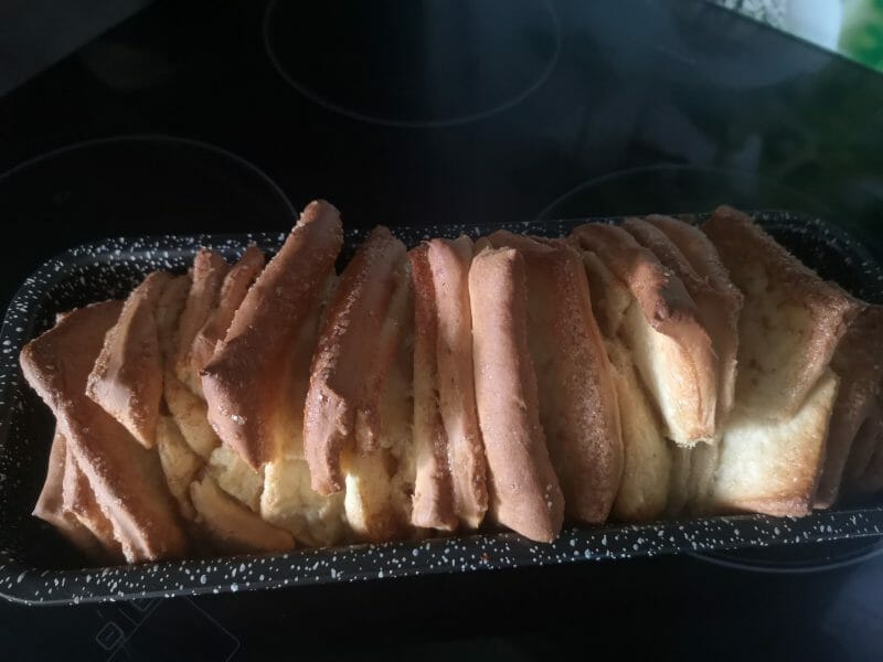 Cliquez pour zoomer ! Brioche à effeuiller à la cannelle Thermomix par fouzya