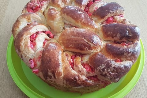 Cliquez pour zoomer ! Brioche aux pralines roses Thermomix par mariondu43