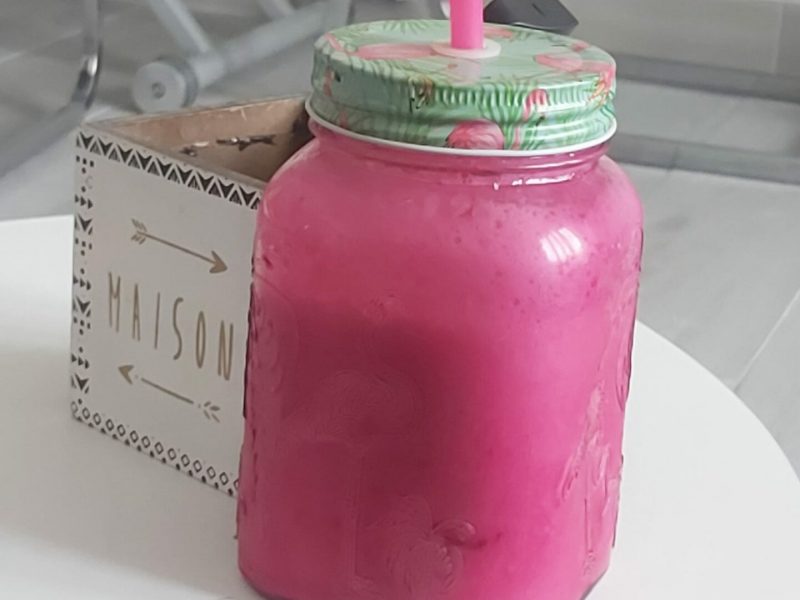 Cliquez pour zoomer ! Smoothie fruits rouges et banane Thermomix par amandinegnx