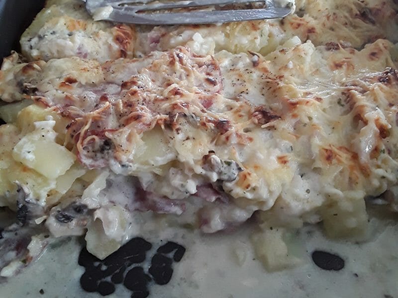 Cliquez pour zoomer ! Gratin de pommes de terre au Boursin Thermomix par cathy_15