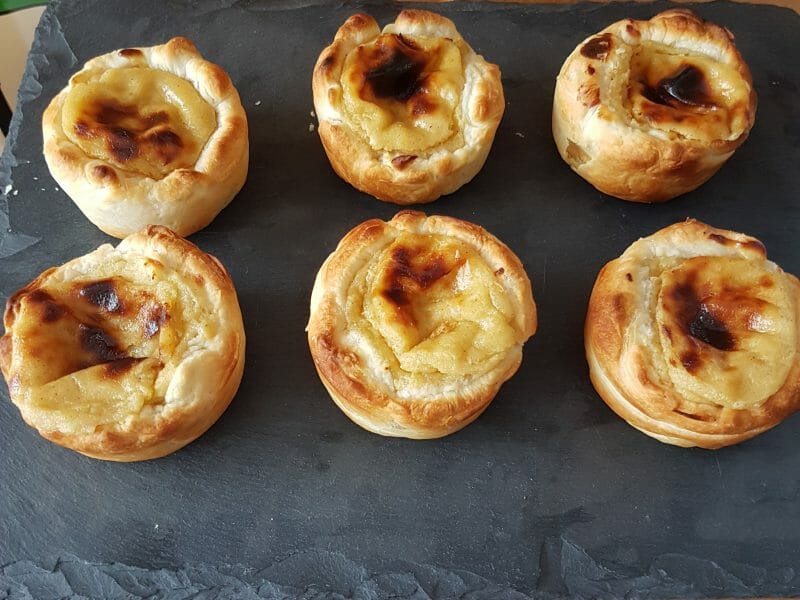 Cliquez pour zoomer ! Pastéis de nata Thermomix par blacksouneete