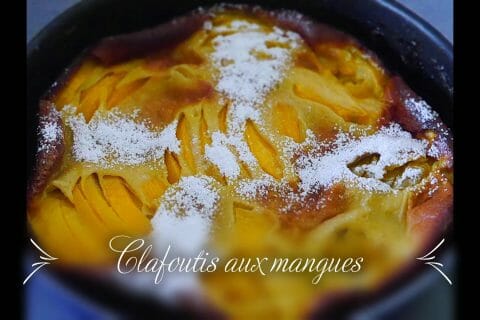 Cliquez pour zoomer ! Clafoutis à la mangue Thermomix par violette49