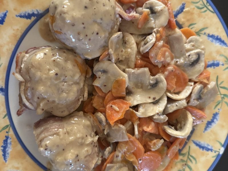 Cliquez pour zoomer ! Paupiettes de veau aux champignons Thermomix par louska