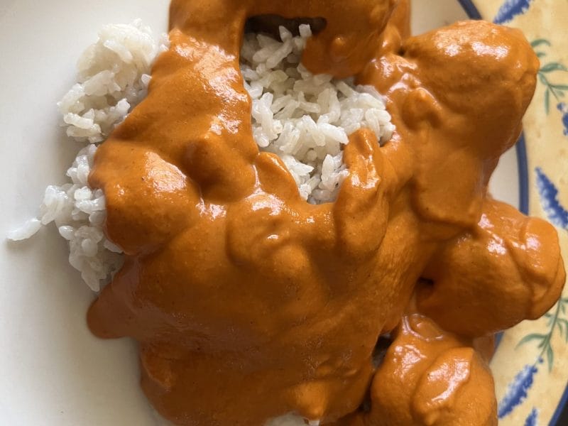 Cliquez pour zoomer ! Boulettes de viande Tikka Masala Thermomix par louska