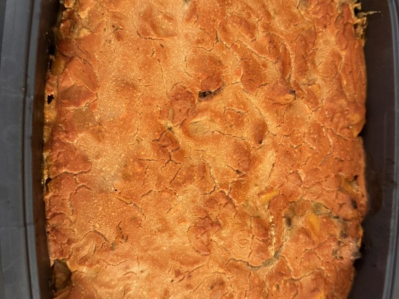 Cliquez pour zoomer ! Casserole de patates douces à la viande hachée et fêta Thermomix par louska