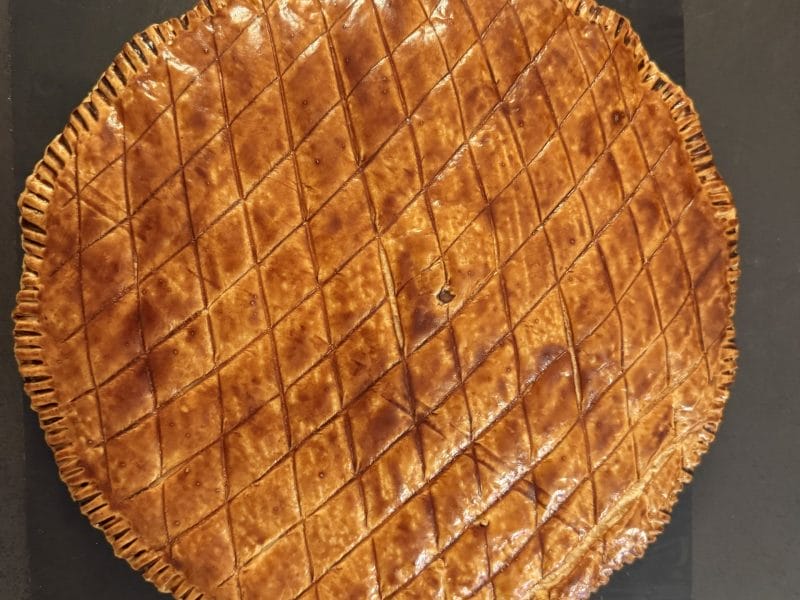 Cliquez pour zoomer ! Galette des rois à la frangipane Thermomix par louska