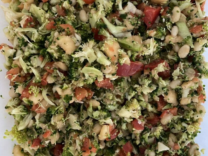 Cliquez pour zoomer ! Salade de brocolis Thermomix par MajuTou