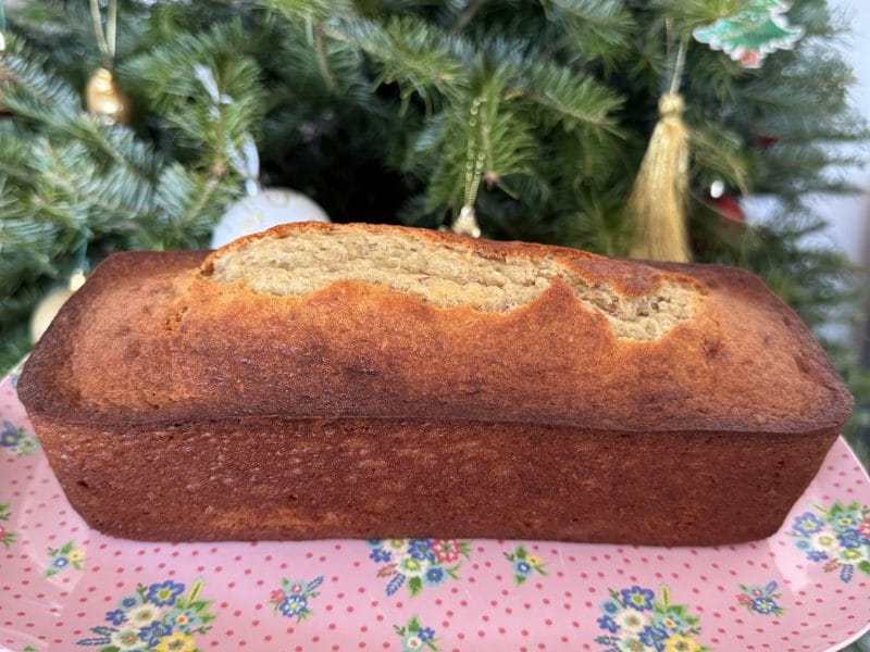Cliquez pour zoomer ! Banana bread aux noix de pécan Thermomix par MajuTou