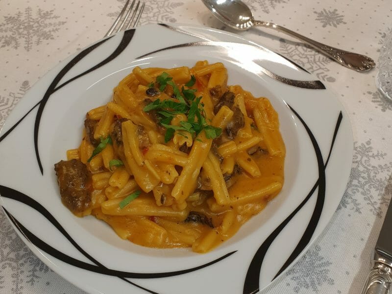 Cliquez pour zoomer ! Penne aux bolets (cèpes) Thermomix par carmen_6