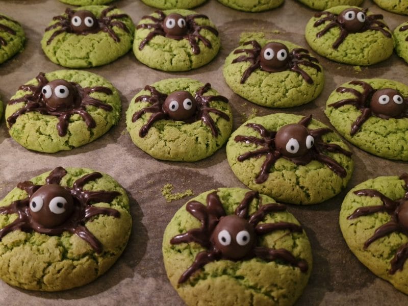 Cliquez pour zoomer ! Spider cookies – cookies araignées Thermomix par LittleK
