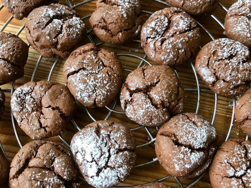 Cliquez pour zoomer ! Craquelés au chocolat Thermomix par judithgva