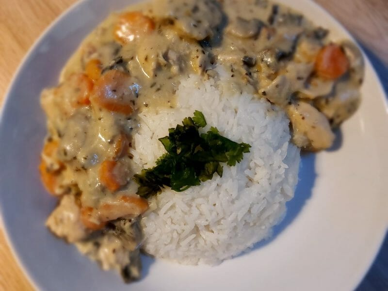 Cliquez pour zoomer ! Blanquette de poulet Thermomix par julie-dung