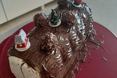 Cliquez pour zoomer ! Bûche Ferrero Rocher Thermomix par lucie_51