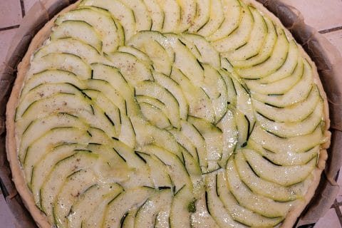 Cliquez pour zoomer ! Tarte courgettes et ricotta Thermomix par acm42