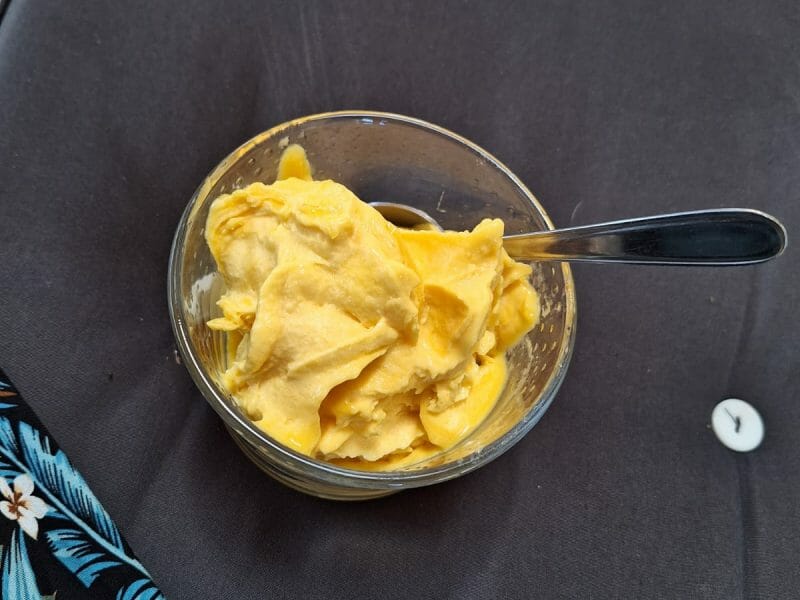 Cliquez pour zoomer ! Sorbet mangue Thermomix par acm42